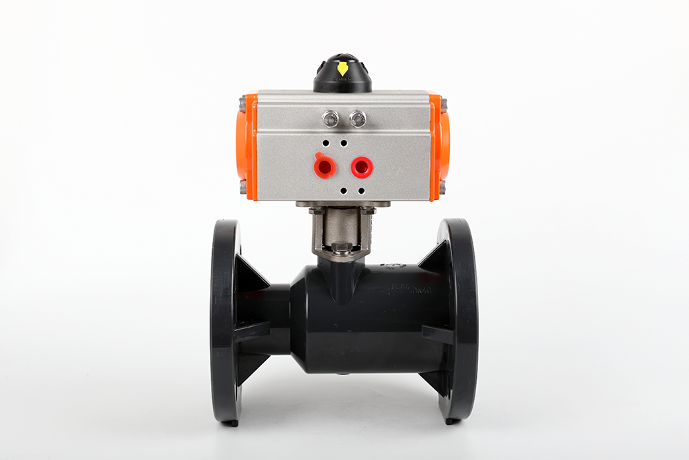 敖汉气动法兰一体球阀